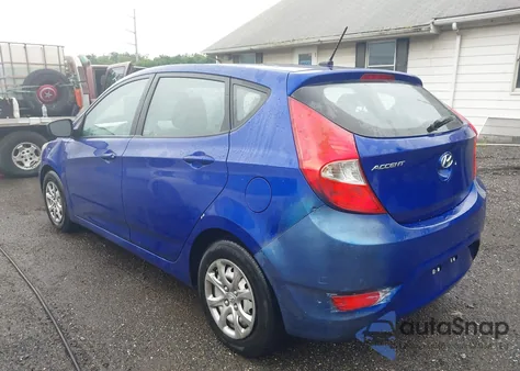 2012 Hyundai Accent Gs из США, поврежденный, VIN KMHCT5AE1CU047705